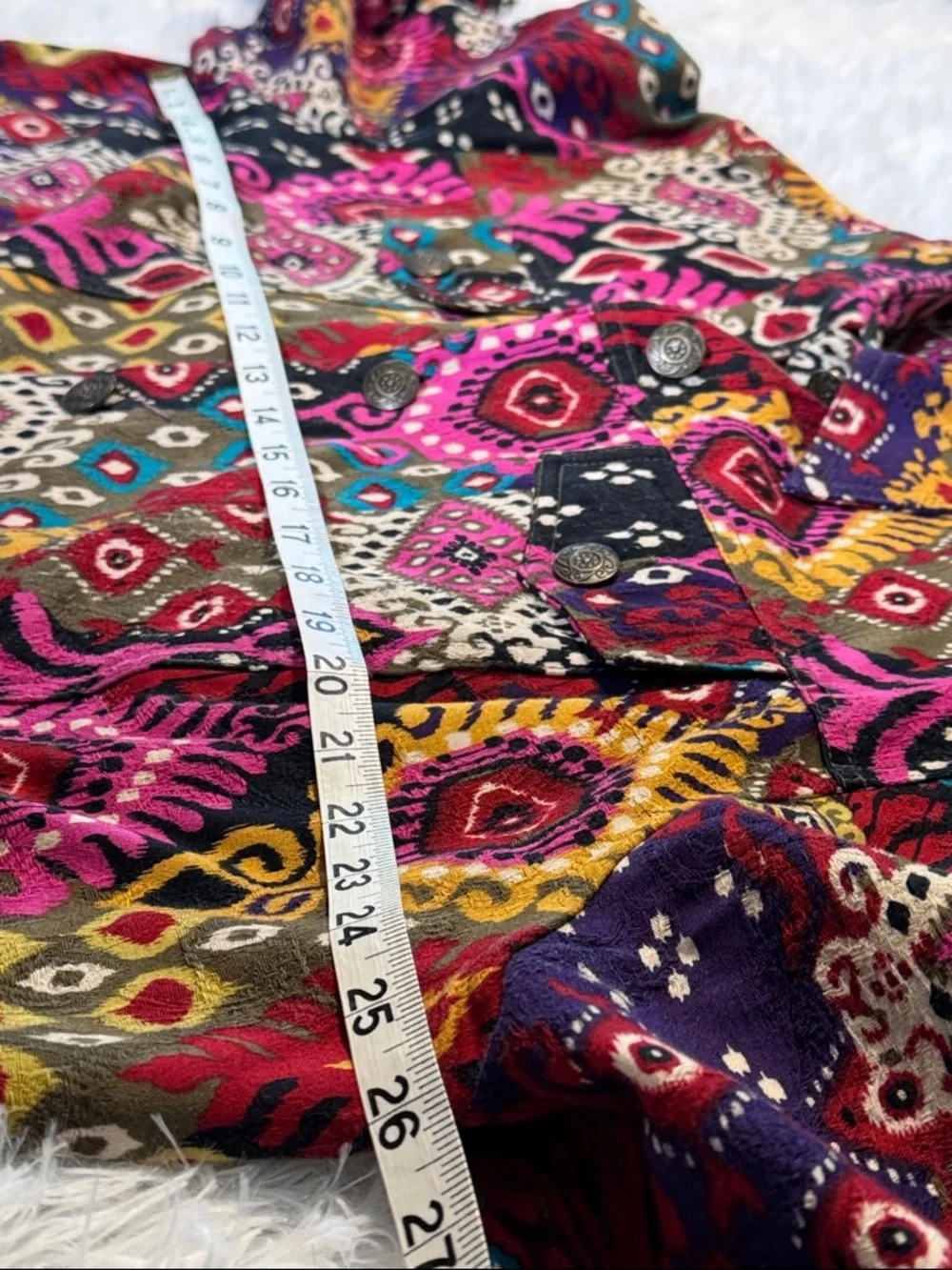 Ruby Rd. Multicolor Animal & Aztec Mix Print Top - Picture 4 of 9